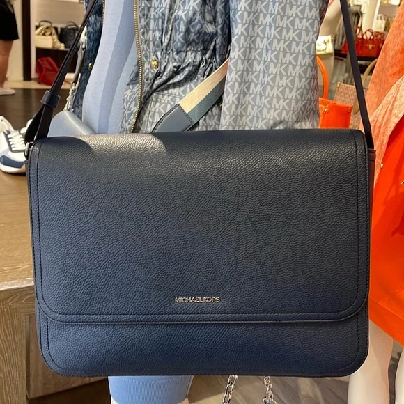 Michael Kors Bags Michael Korscooper Messenger Laptop Bagnavy